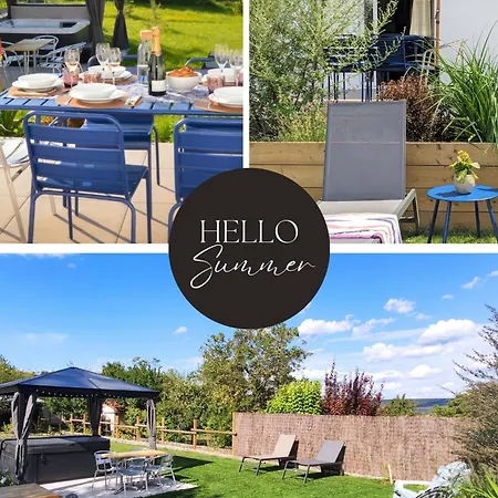 Le Cemarose: Spa, Jardin, Terrasse Et Jolie Vue Au Coeur D'epernay * Epernay