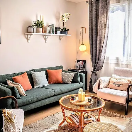 Le Cemarose: Spa, Jardin, Terrasse Et Jolie Vue Au Coeur D'epernay Holiday home *