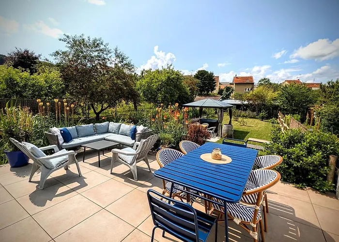 Le Cemarose & Terrace Garden & Lovely View Tatil Evi Épernay